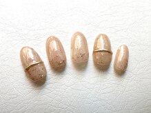 カミアンユイヤ ネイルラボ(KAMIANYUIYA Nail LAB)/シンプルミラーネイル