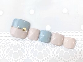 きれいなお姉さんフットネイル