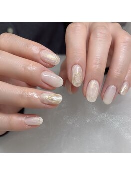 オテテ アイアンドハンド(otete eye&hand)/ホワイト×ゴールド