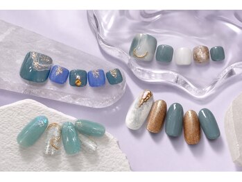 エーネイル エーラッシュ(A-NAIL A-LASH)の写真/【倉敷】【シンプルデザインネイル￥6800】通いやすい価格×スピーディー施術でリピーター多数☆