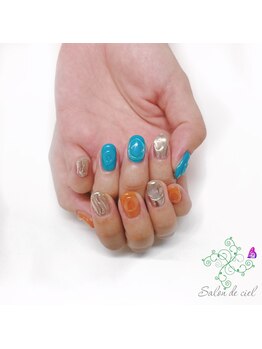 サロンドシエル(salon de ciel)/ニュアンス~赤血球ネイル~