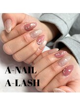 エーネイル エーラッシュ(A-NAIL A-LASH)/定額ネイル【倉敷】