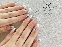 イル 神戸店/ホワイトフレンチネイル