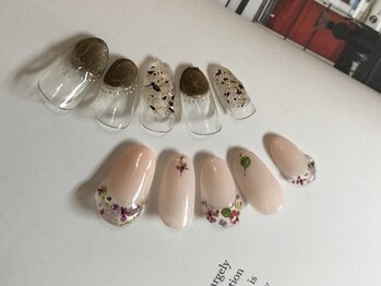 マルネイル(maru nail)の写真/《デザイン豊富な定額チップ◎》パラジェル、お爪が痛まないフィルインも◎日常にさりげない輝きをプラス♪