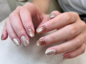 はあとねいる 箕面店の写真/【箕面キューズモール3分】大人気のニュアンスネイル～繊細なアートデザインまで豊富サンプルがALL4400円★
