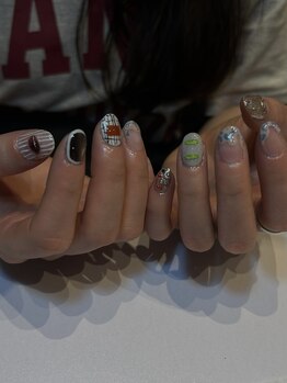カサネネイルルーム(CASANE nail room)/夏のおまかせネイル