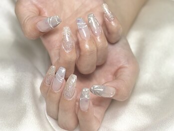 ネコ ネイル(NEKO NAIL)/大人の夏ネイル