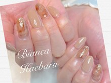 ビアンカ 沖縄南風原店(Bianca)/カフェモカ風ニュアンスネイル♪
