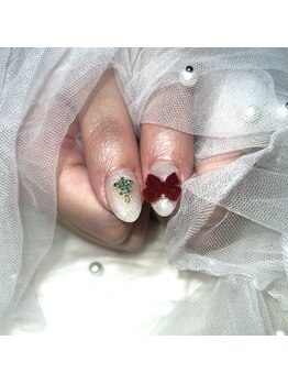 メイ(Mei)/クリスマスネイル/¥7000