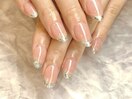 キラキラ☆フレンチネイル