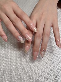 押し花ネイル