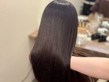 リヒール(Re:HIEL)/トリートメント後のサラサラヘア