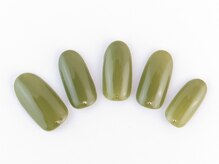 ネイルサロン ディーバ ギンザ(Nail salon Diva GINZA)/One color plus（根本ストーン）