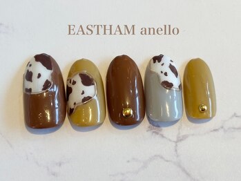 イーストハムアネーロネイル(EAST HAM anello nail)/アニマル柄/秋/冬/