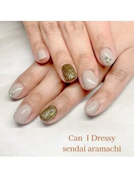 キャンアイドレッシー 仙台荒町店(Can I Dressy)/シンプルデザイン定額¥4,500