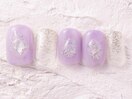 シェル銀箔ニュアンス￥5800