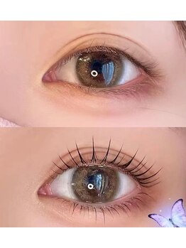 ウィングサロン 新大久保(YING SALON)/パリジェンヌ上下+アイシャンプ