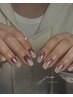 【じんわり色づく指先に】gradation nail (オフ込)