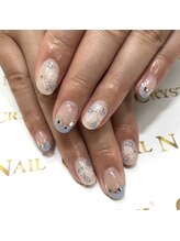 クリスタルネイル ゆめタウン博多店(CRYSTAL NAIL)/フレンチネイル