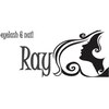 アイラッシュアンドネイル レイ(Ray)ロゴ