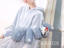 アグニークリッシェ(Agunik Riche)/【溶けだるまネイル】