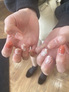 デコル(DecoL.)/卒業式ネイル