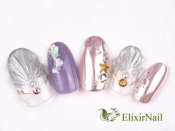 エリクサーネイル 池袋(Elixir Nail)/定額c やり放題/クーポン使用