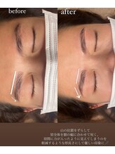 エールバイボヌール(Ere by Bonheur)/きりっと自然なストレート眉