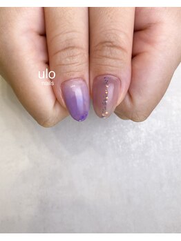 ウロネイルズ(ulo nails)/いろんなムラサキネイル