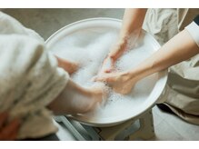 ネイルズパレード(Nails parade.)の雰囲気（モコモコ泡が気持ちいい♪フットは全メニュー足湯付き）