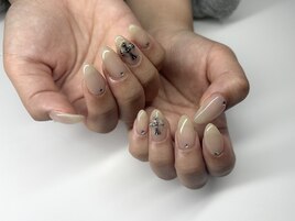 167 ワンカラーネイル