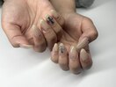 167 ワンカラーネイル