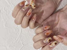 リアン 大宮(Rian)/【Kana施術】ひまわりネイル