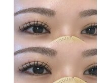 まつ毛エクステ×束間仕上げ♪すっぴんでも盛れるお目元に◎