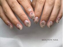 ムートンネイル 大阪梅田店(MOUTON NAIL)/パーツ追加