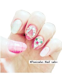 クリスマスネイル