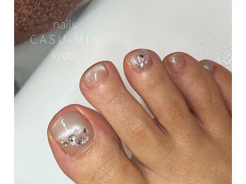 ネイルズ カスミン(nails CASU-MIN)/マグネットネイルにアート