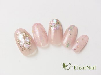 エリクサーネイル 神田(Elixir Nail)/シンプル / クーポン使用