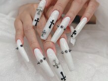 エムサロン 伊勢崎(emusalon)/ロング白ネイル