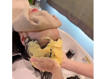サロン ビジュー モイスティーヌ赤坂(Salon Bijou)/バリ式クリームバスヘッドスパ