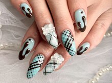 ネイルリアン(Nail lieN)/チョコミントネイル