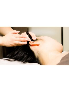 ヘッドスパで癒されたい