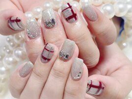 チェックネイル