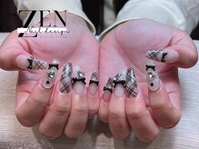 ゼン ネイル デザイン 池袋(ZEN NAIL DESIGN)/* 長 さだしやり放題×つけ放題