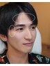 【メンズ新規】アイブロウスタイリング+顔WAX脱毛(額+Cゾーン) 6,480円