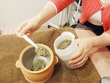 リンパマッサージ専門サロン シンシアリー(Sincerely)/よもぎは国産無農薬を使用