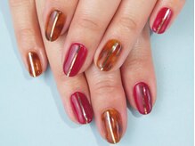 ネイルサロン ドレリッチ 大宮店(drerich)/べっ甲ボルドー