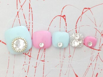 ムーネイル(mou nail)/キラキラネイル