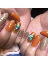 トータルサロン 白べぇーっ プラス/オレンジネイル