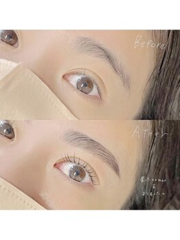 ロレインブロウ 近鉄四日市店/【パリジェンヌ×HBL(wax込み)】